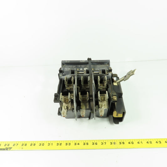 Allen Bradley 1494-DS60 Ser A 3-Pole Disconnect Switch 60A 600VAC 250VDC