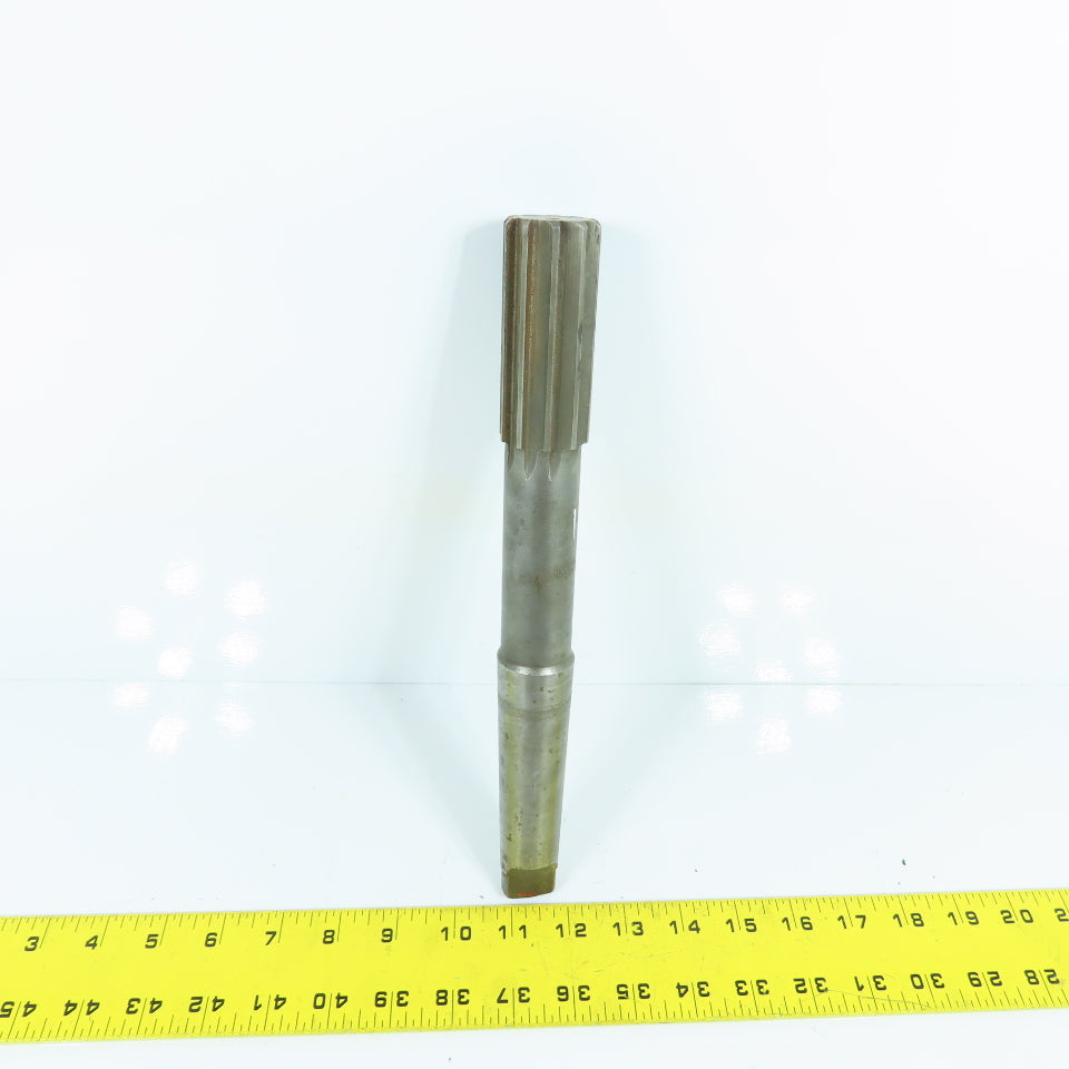 1-5/16" 10 Straight Flute Chucking Reamer HS 11.5" OAL 3" Flutes 4MT USA