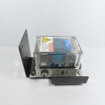 Sick PS90W-480VAC-24V-ENC-S02 1047584 4 Amp 24-28VDC Power Supply W/ Mount