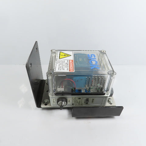 Sick PS90W-480VAC-24V-ENC-S02 1047584 4 Amp 24-28VDC Power Supply W/ Mount