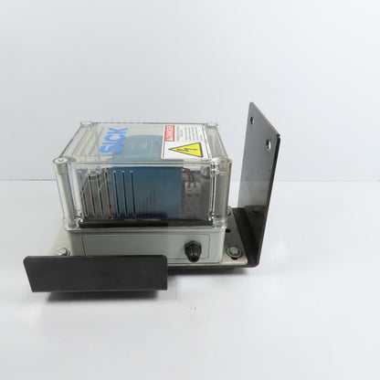 Sick PS90W-480VAC-24V-ENC-S02 1047584 4 Amp 24-28VDC Power Supply W/ Mount