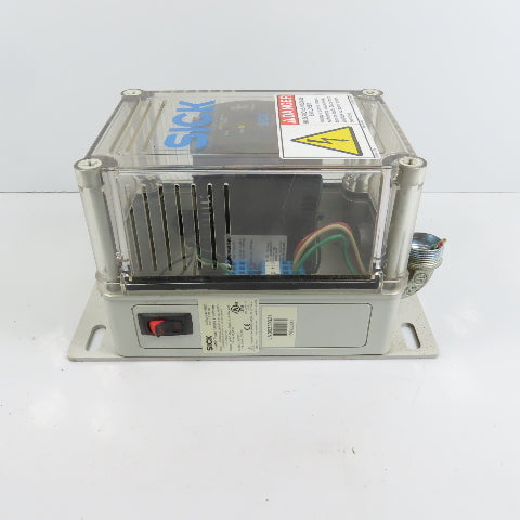 Sick PS95W-24V-ENC 7029740 4 Amp 24VDC Power Supply Enclosure W/ Mount