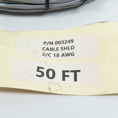 Prysmian C2534A 18AWH 2-Conductor 18/2 Shielded Cable 50' Long