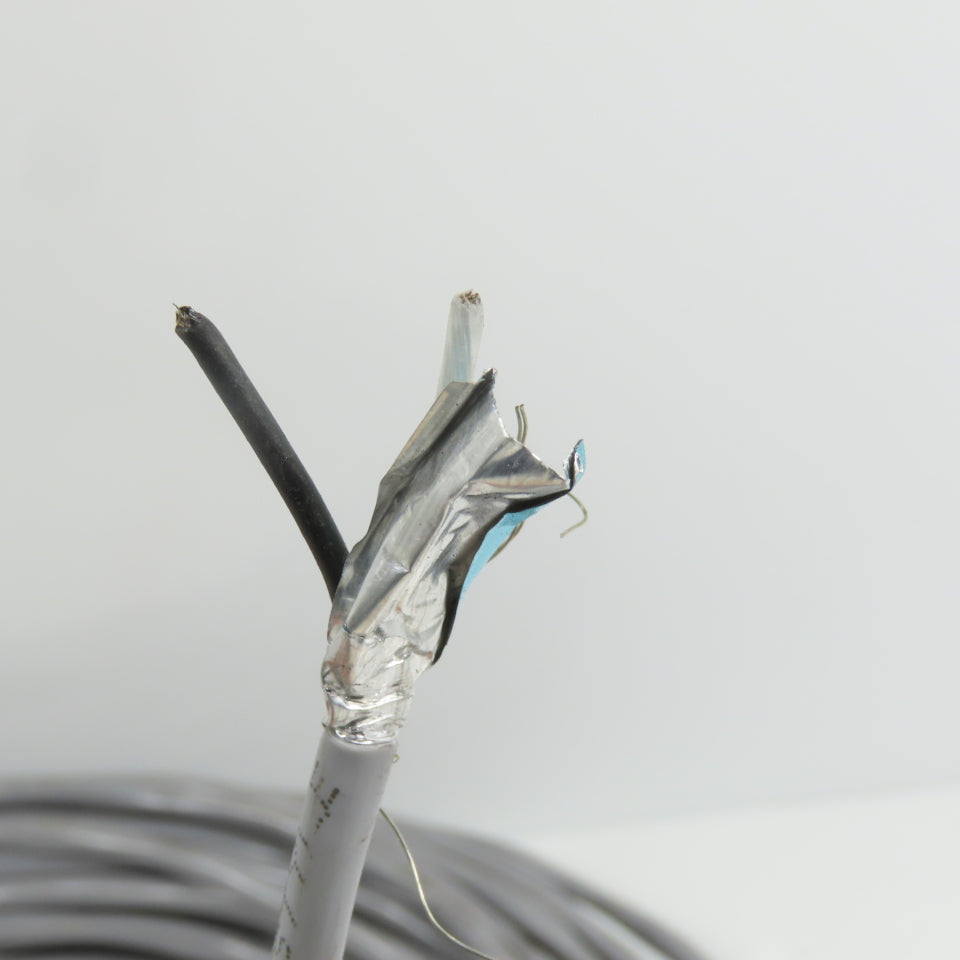 Prysmian C2534A 18AWH 2-Conductor 18/2 Shielded Cable 50' Long