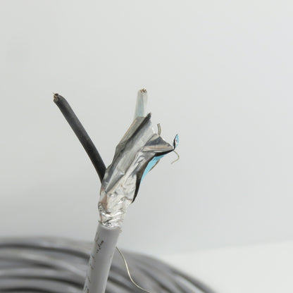 Prysmian C2534A 18AWH 2-Conductor 18/2 Shielded Cable 50' Long