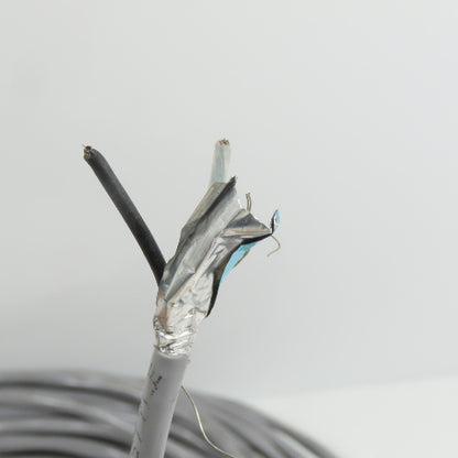 Prysmian C2534A 18AWH 2-Conductor 18/2 Shielded Cable 50' Long