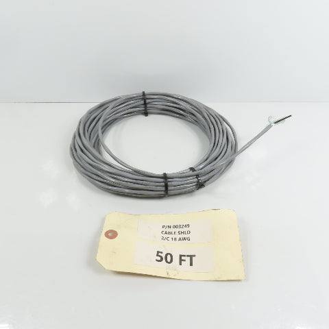 Prysmian C2534A 18AWH 2-Conductor 18/2 Shielded Cable 50' Long