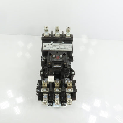 Allen Bradley 500F-DOD930 Size 3 Contactor 50HP 120V Coil W/ 592-EUTD Overload