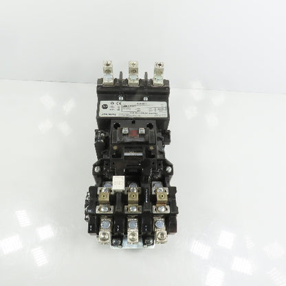 Allen Bradley 500F-DOD930 Size 3 Contactor 50HP 120V Coil W/ 592-EUTD Overload
