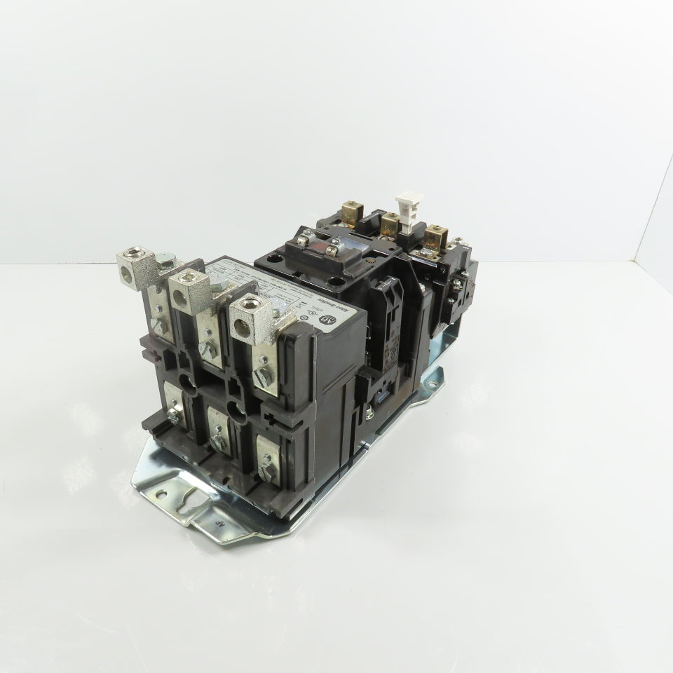Allen Bradley 500F-DOD930 Size 3 Contactor 50HP 120V Coil W/ 592-EUTD Overload