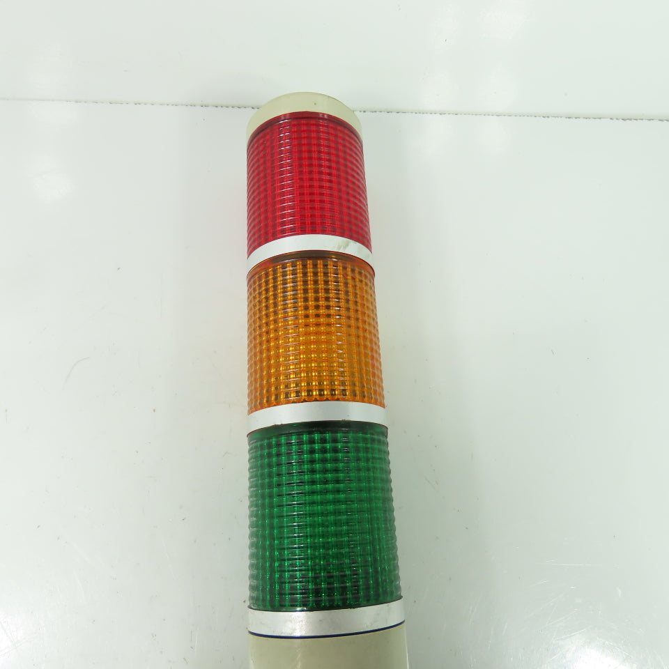 General Electric LRF56C3HLB 3 Section Light Tower Red Amber Green 24VAC 60Hz