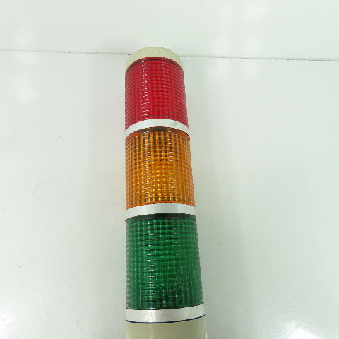 General Electric LRF56C3HLB 3 Section Light Tower Red Amber Green 24VAC 60Hz