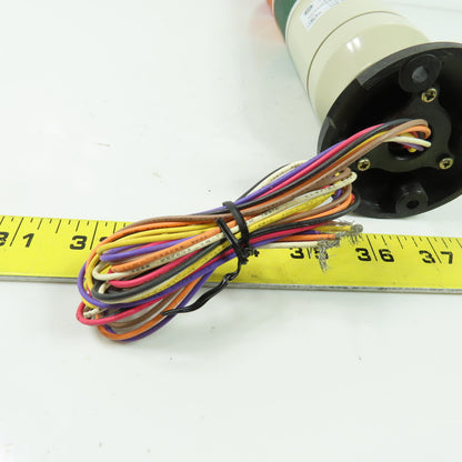 General Electric LRF56C3HLB 3 Section Light Tower Red Amber Green 24VAC 60Hz