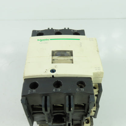 Schneider Electric LC1D80 600VAC Contactor 40Hp 3Ph 125A 110V Coil