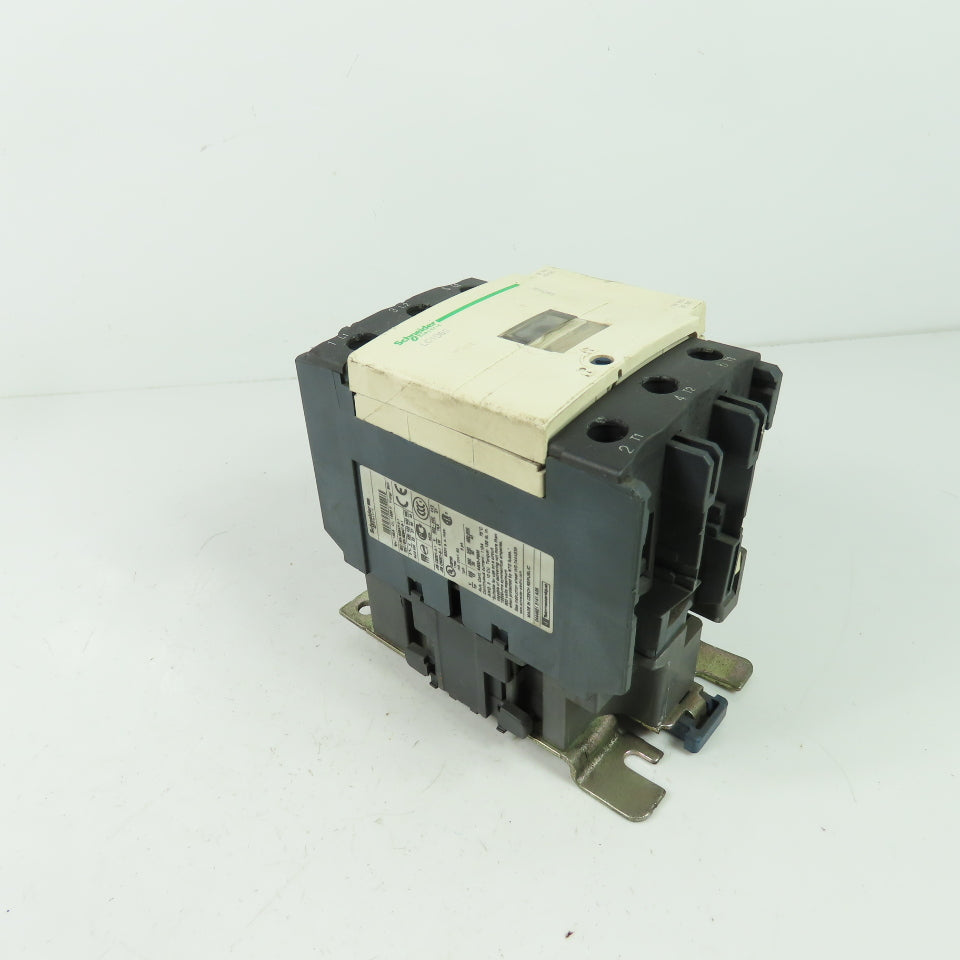 Schneider Electric LC1D80 600VAC Contactor 40Hp 3Ph 125A 110V Coil