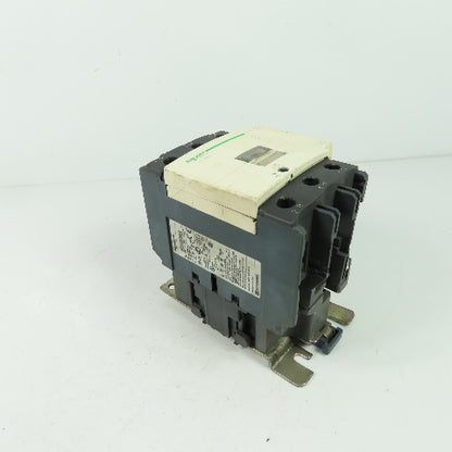 Schneider Electric LC1D80 600VAC Contactor 40Hp 3Ph 125A 110V Coil