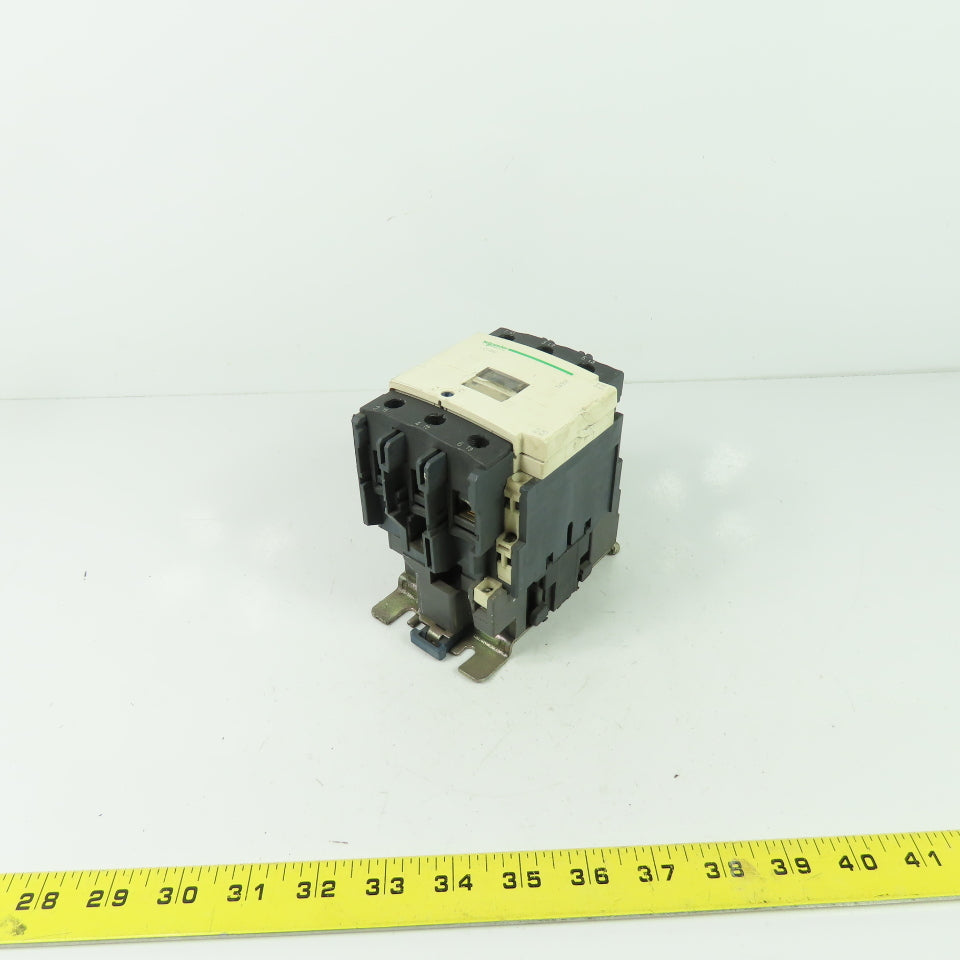 Schneider Electric LC1D80 600VAC Contactor 40Hp 3Ph 125A 110V Coil