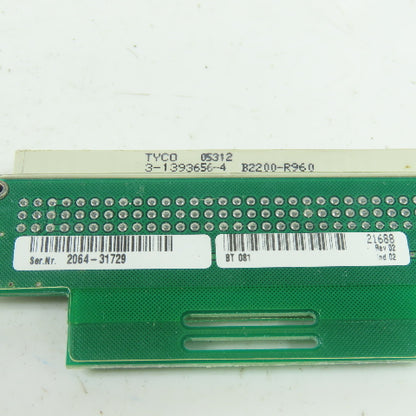 Keba Bt081 2064A-0 Termination Connector Card 96 Pin Female