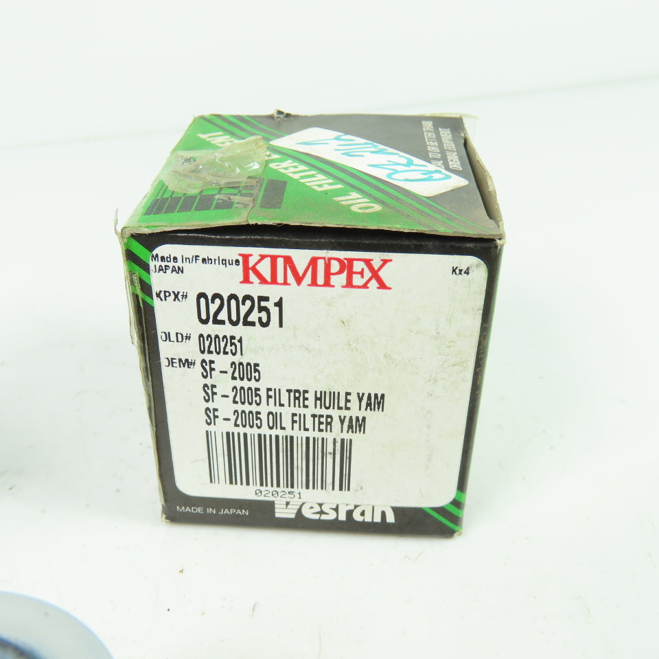 Vesrah Kimpex 020251 Oil Filter Element Lot Of 2