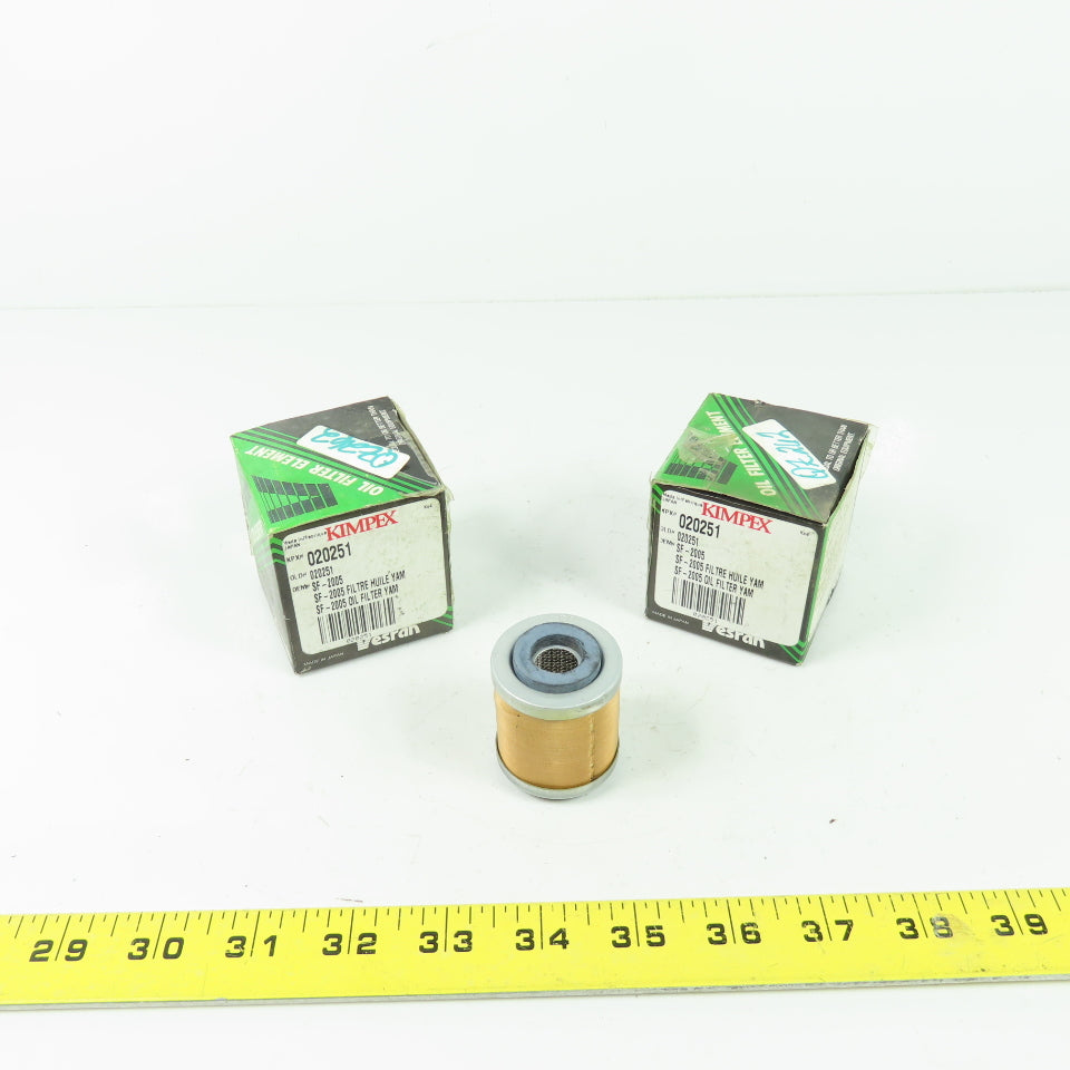 Vesrah Kimpex 020251 Oil Filter Element Lot Of 2