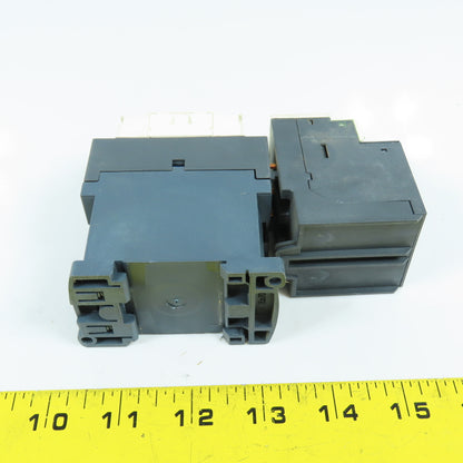 Telemecanique LC1D12-BD 10HP 600VAC IEC Contactor 24V DC Coil W/ LRD 06 Overload
