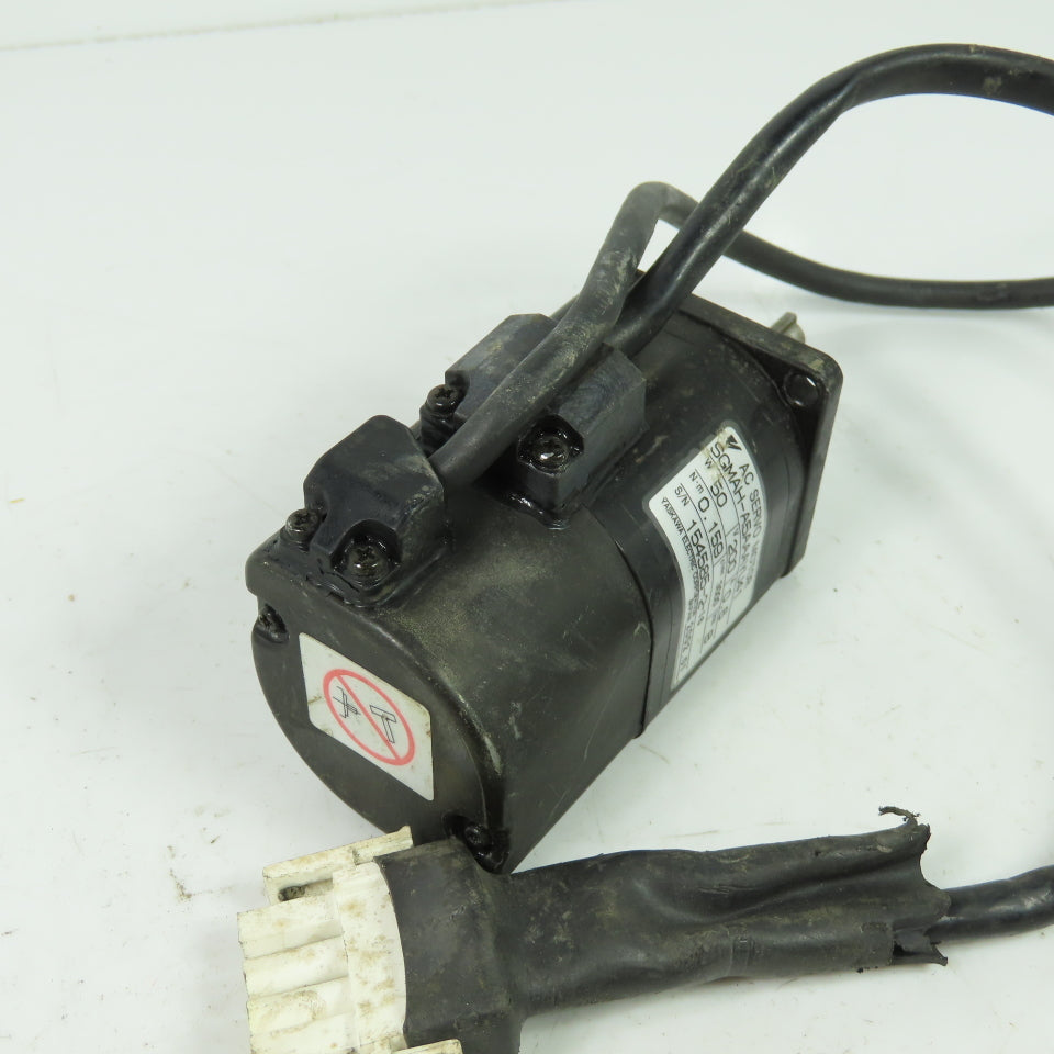 Yaskawa SGMAH-A5AAAYU41 0.159Nm Servo Motor 200V 0.6A 50W 3000RPM