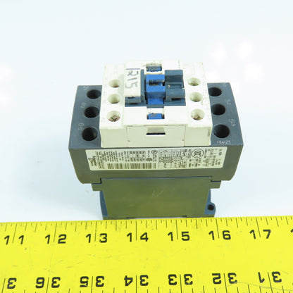 Telemecanique LC1D25-BD 20HP 600VAC IEC Contactor 24V DC Coil