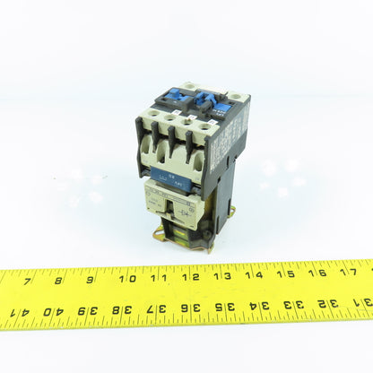 Telemecanique LP1-D25-10 20HP 40A 600VAC IEC Contactor 24V DC Coil