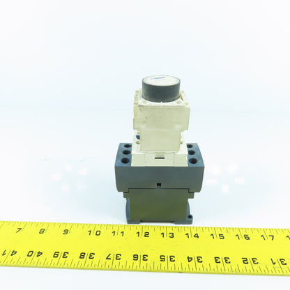 Telemecanique LC1-D25-BD 20HP 40A 600VAC IEC Contactor 24V DC Coil W/LADR2 Relay