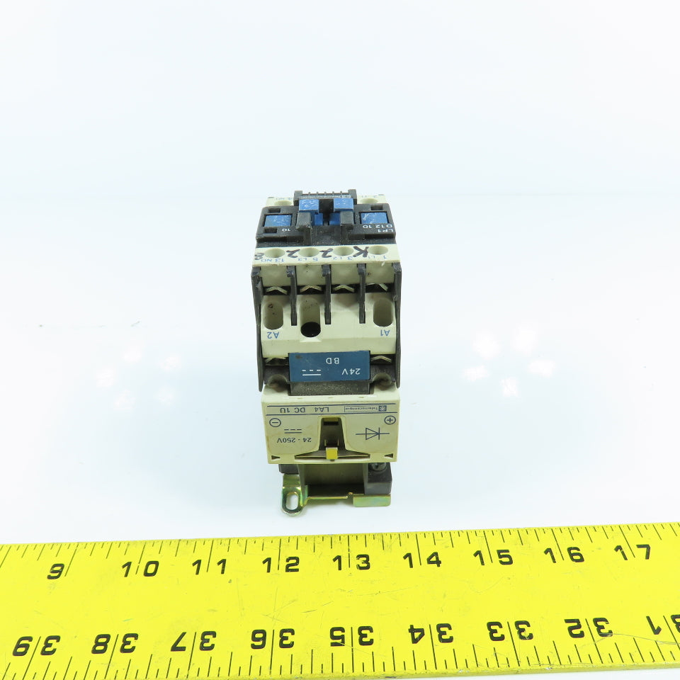 Telemecanique LP1 D12 10 10HP 25A 600VAC IEC Contactor 24V DC Coil