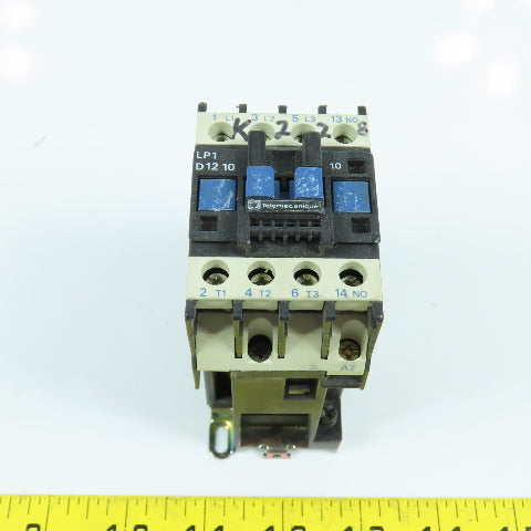 Telemecanique LP1 D12 10 10HP 25A 600VAC IEC Contactor 24V DC Coil