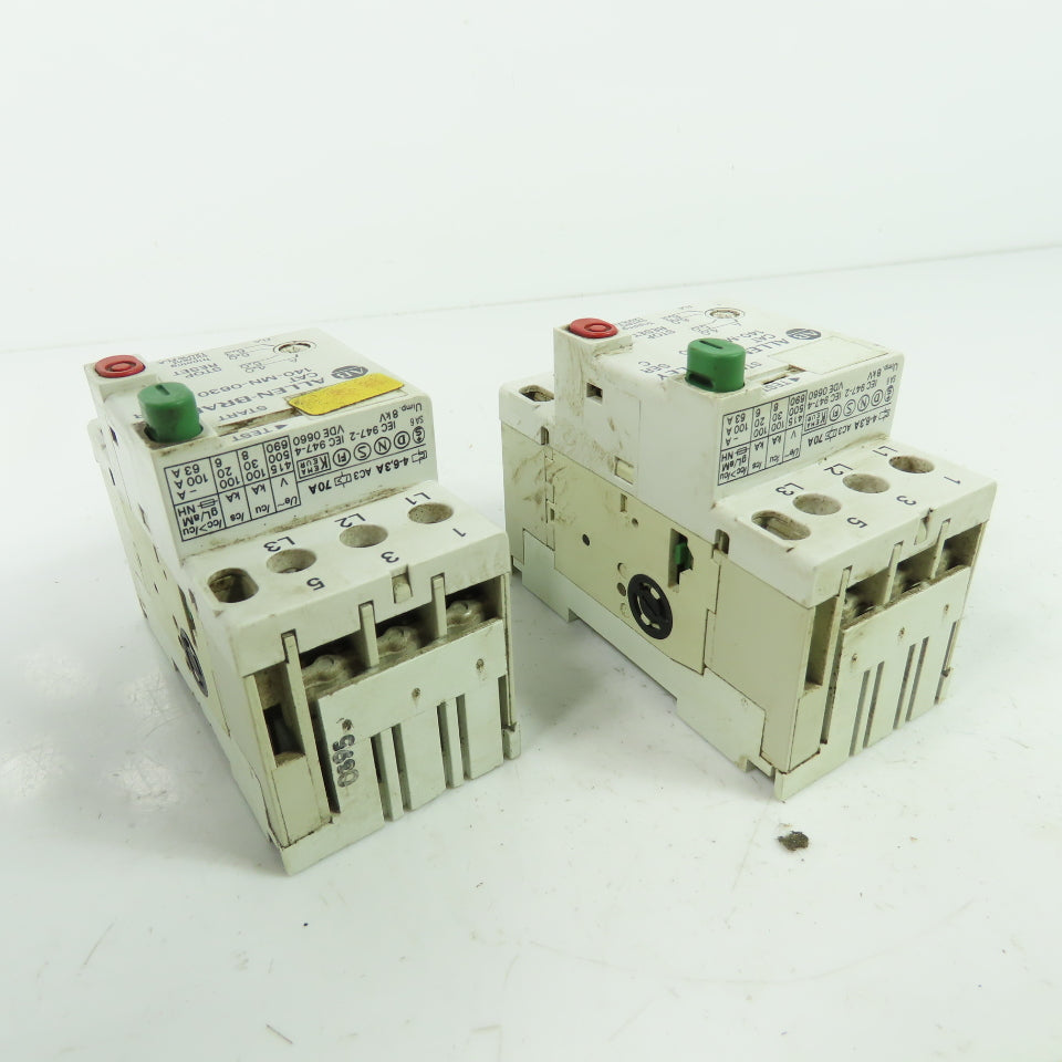 140-MN-0630 Ser C Manuel Motor Starter 600V 25A 3Ph Lot Of 2