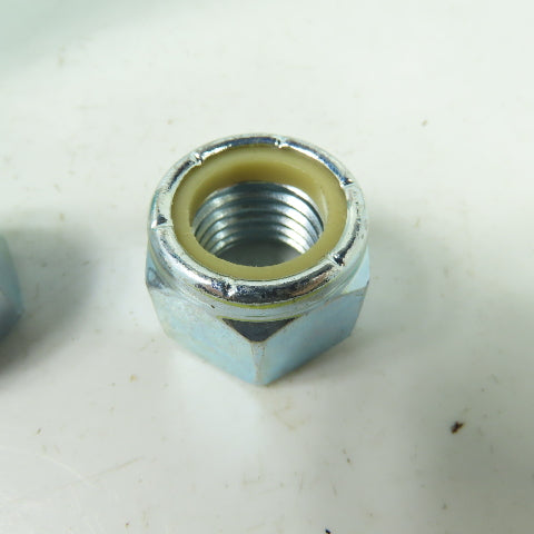 AVU14 Nylon Insert Lock Nut 7/8"-9 Zinc Plated Lot Of 25