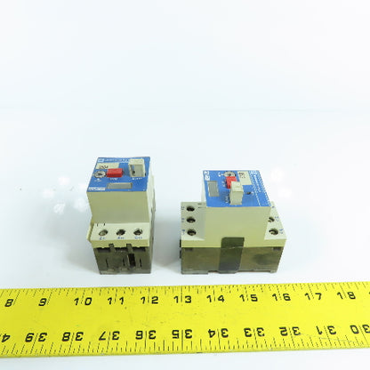 Telemecanique GV1-M06 Motor Starter Protector 1-1.6A 1HP Lot Of 2