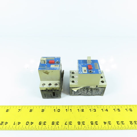 Telemecanique GV1-M10 Motor Starter Protector 4-6A 3HP Lot Of 2