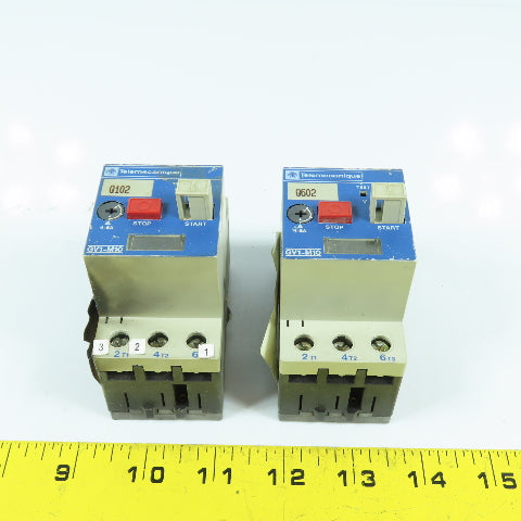 Telemecanique GV1-M10 Motor Starter Protector 4-6A 3HP Lot Of 2