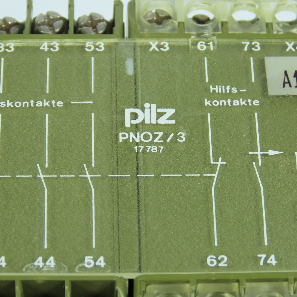 Pilz PNOZ/3 17787 24VDC Safety Relay 5S To 1W