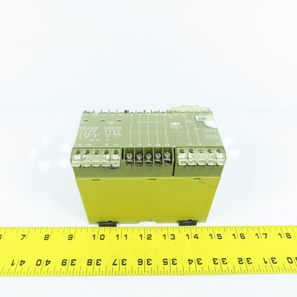 Pilz PNOZ/3 17787 24VDC Safety Relay 5S To 1W
