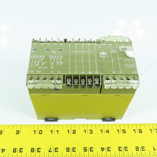 Pilz PNOZ/3 17787 24VDC Safety Relay 5S To 1W