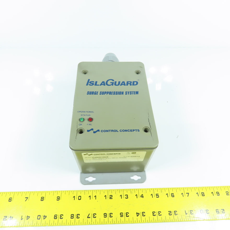 Control Concepts IG480D100R Surge Suppressor 480V 3PH Delta 3W+G 50/60HZ