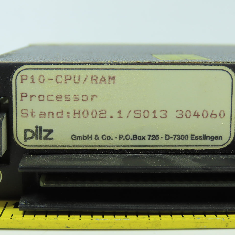 Pilz P10-CPU/RAM 304060 Processor Module Stand: H002.1/S013