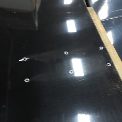 Peterbilt 379 Black Left & Right Side Upper/Lower Cab Extender Wings W/Brackets