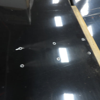 Peterbilt 379 Black Left & Right Side Upper/Lower Cab Extender Wings W/Brackets