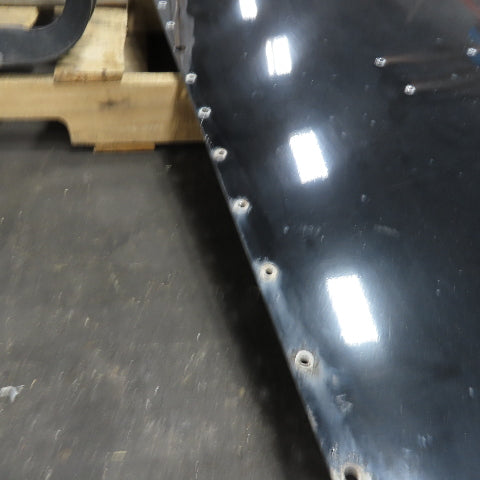 Peterbilt 379 Black Left & Right Side Upper/Lower Cab Extender Wings W/Brackets