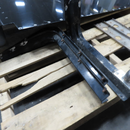 Peterbilt 379 Black Left & Right Side Upper/Lower Cab Extender Wings W/Brackets