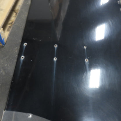 Peterbilt 379 Black Left & Right Side Upper/Lower Cab Extender Wings W/Brackets