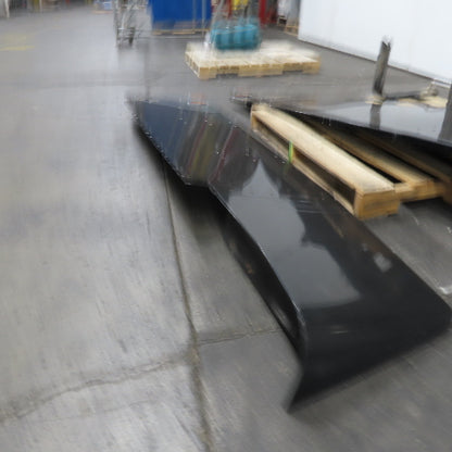 Peterbilt 379 Black Left & Right Side Upper/Lower Cab Extender Wings W/Brackets