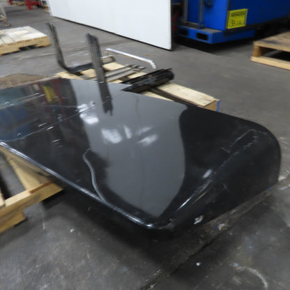 Peterbilt 379 Black Left & Right Side Upper/Lower Cab Extender Wings W/Brackets