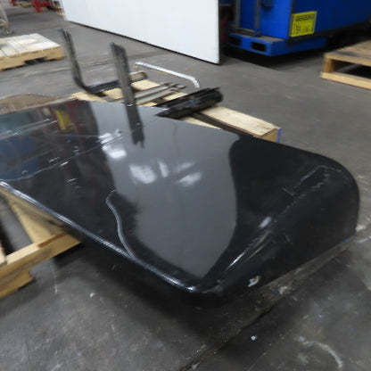 Peterbilt 379 Black Left & Right Side Upper/Lower Cab Extender Wings W/Brackets