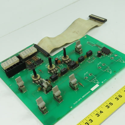 Yaskawa 68W2010810XB Motoman PC LED Digital Read Out Circuit Board